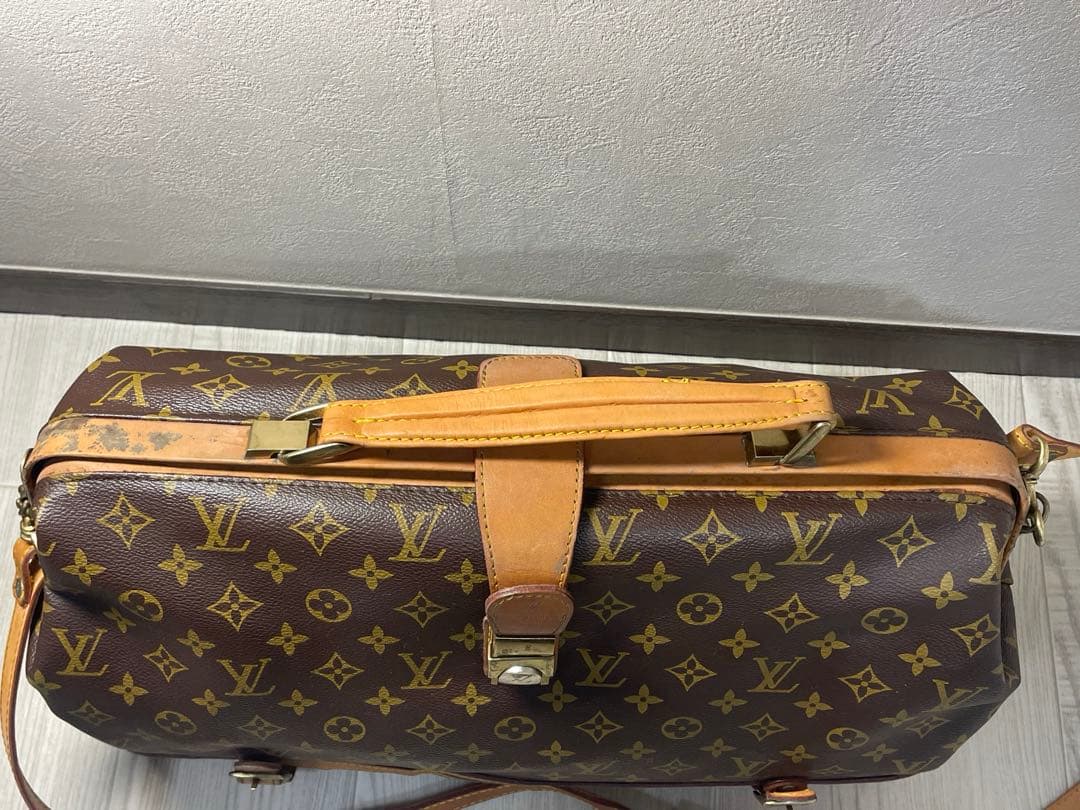LOUIS VUITTONモノグラム ドクターバッグ ハンドバッグ ヴィンテージ