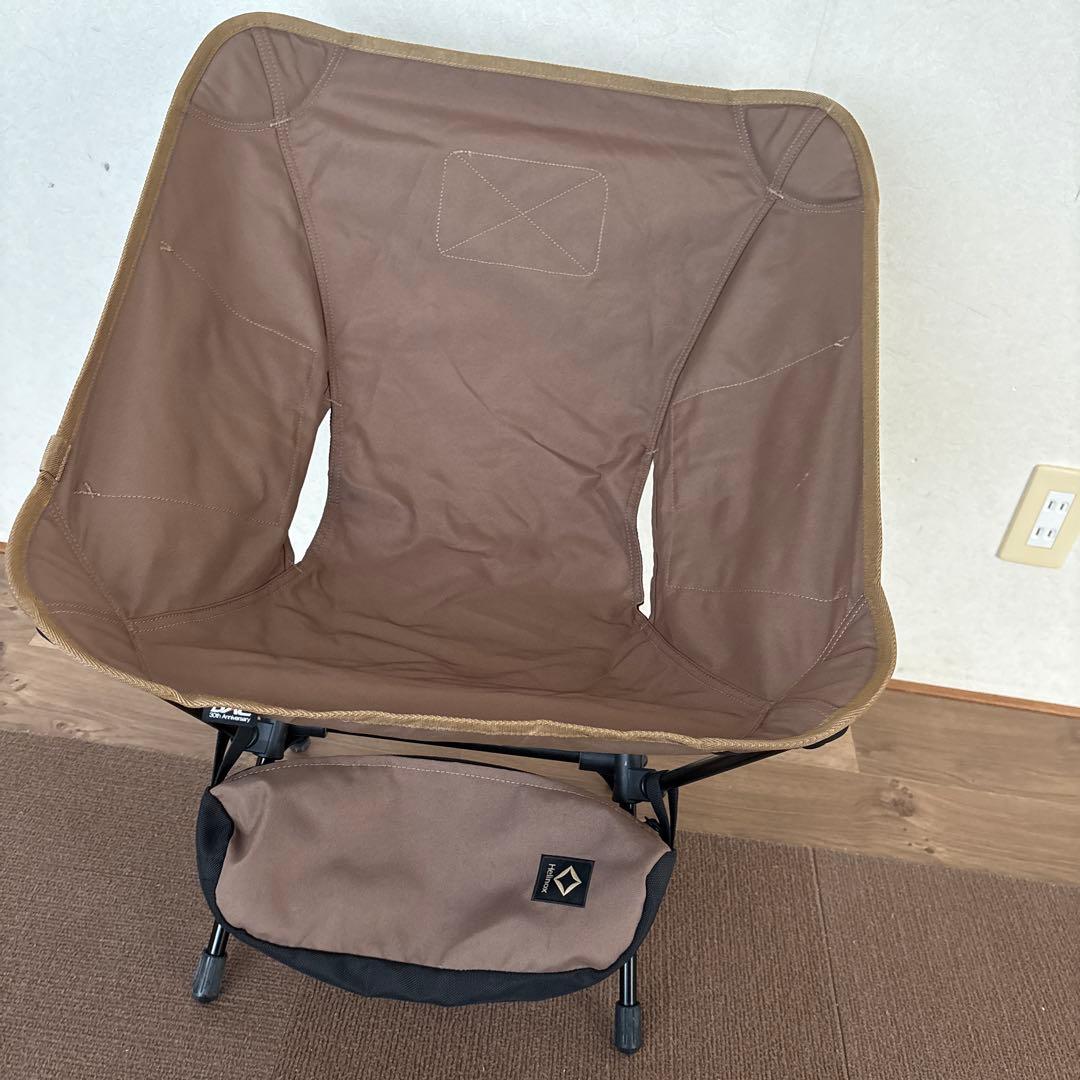 Helinox アウトドアチェア　 ブラウン　運動会　試合　　タクティカルチェア