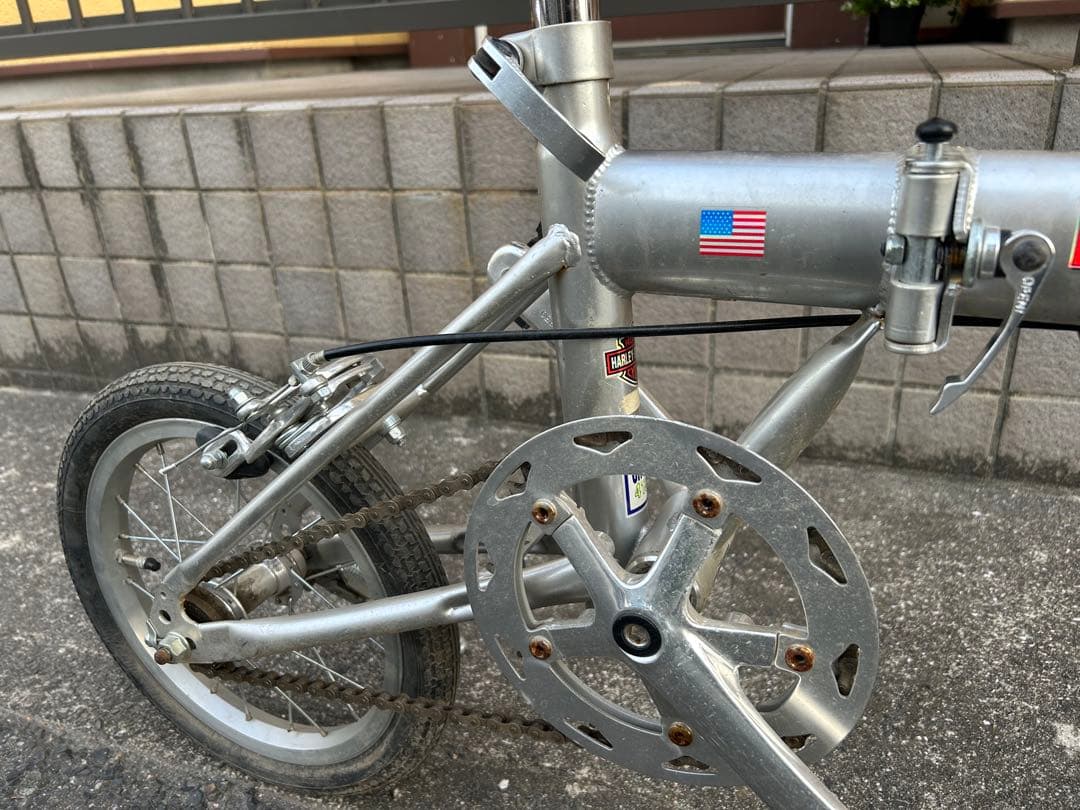 兵庫県神戸市より！ハーレーダビッドソン折りたたみ自転車です。