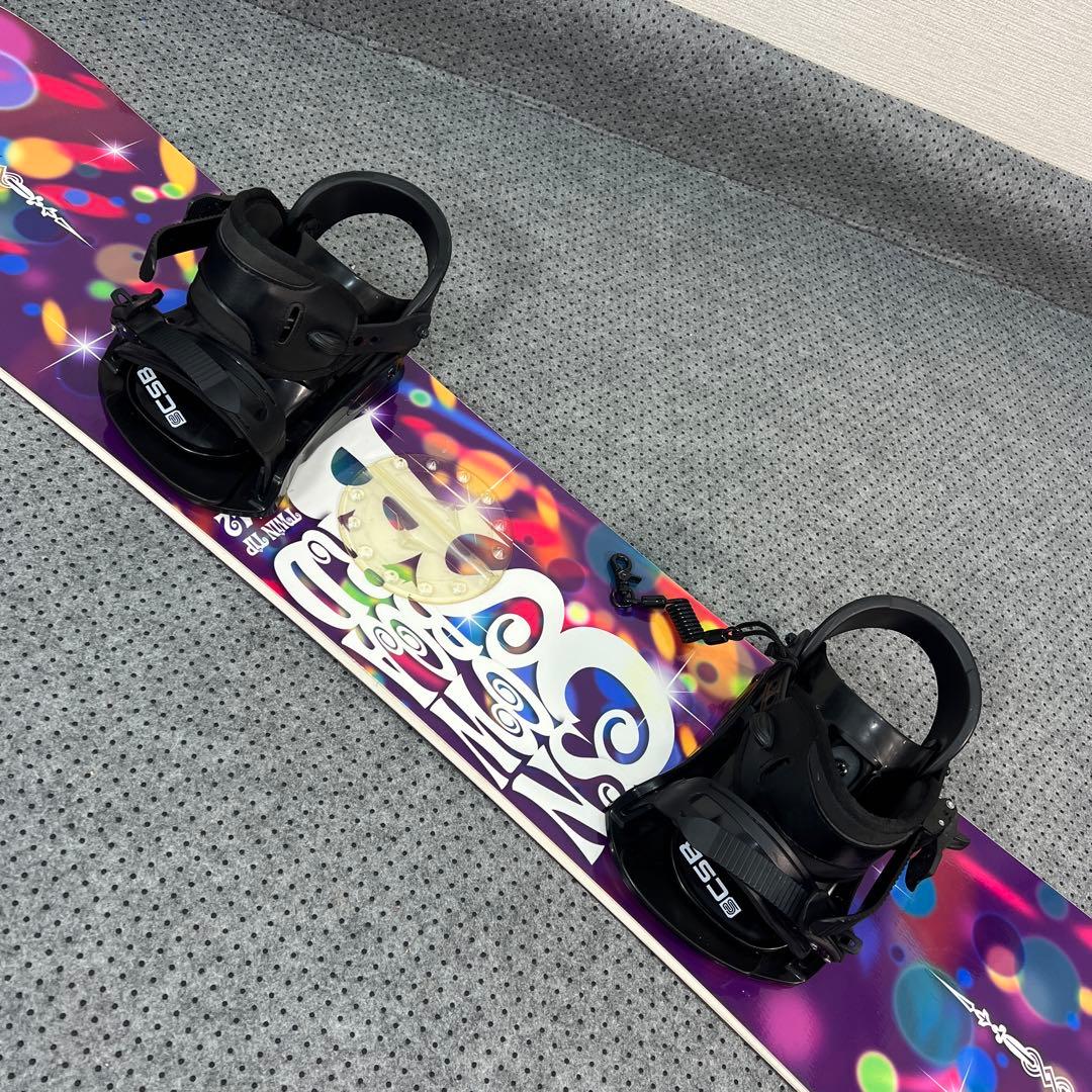 数回使用 142cm CSB TWINTIP＋CSB バインディング S/M