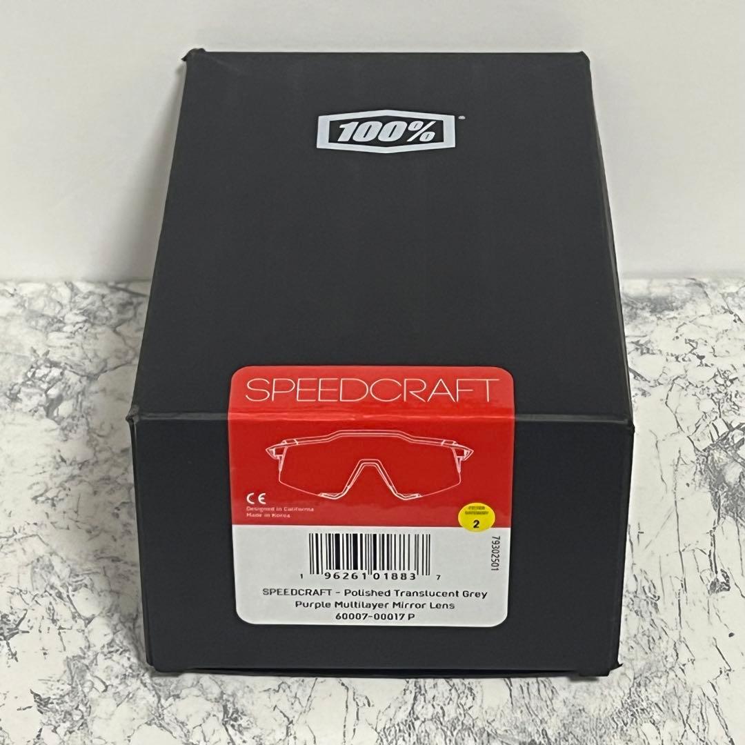 最新版 100% ワンハンドレッド Speedcraft Tokyo サングラス