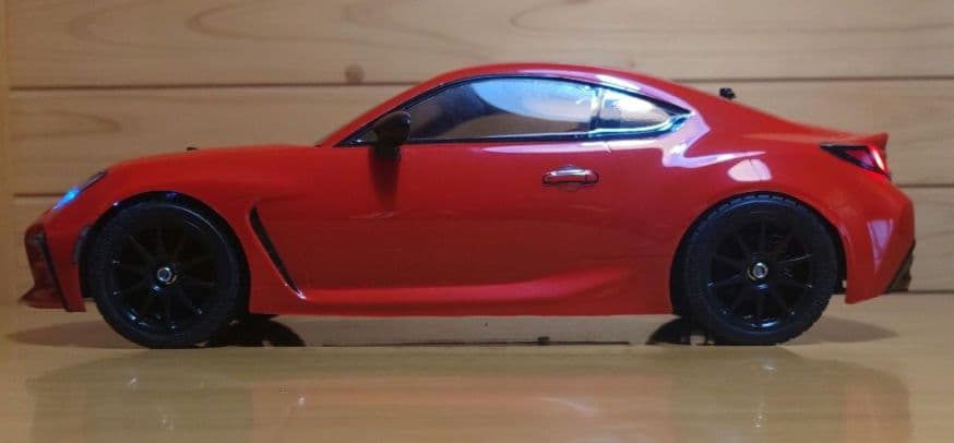 田宮模型 GR86(LEDライト付)＆プロポ＆バッテリー充電器セット　未走行品