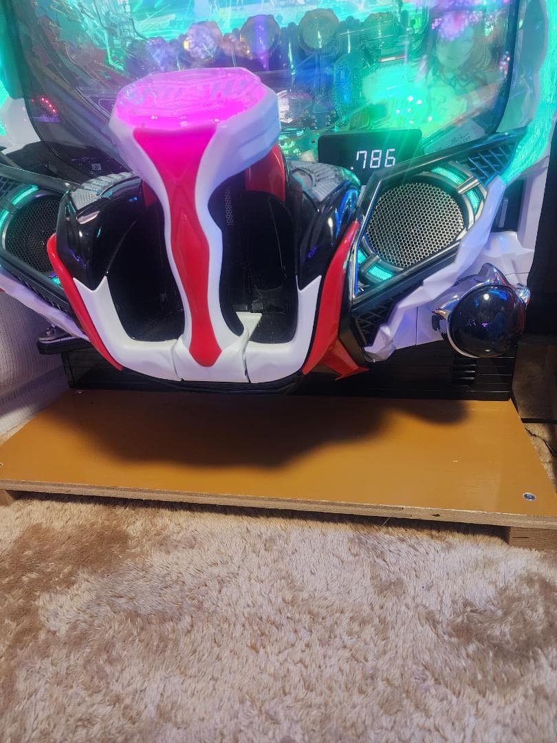 パチンコ実機　豪華オプション平和Pバンドリ　1/319　オート+循環加工