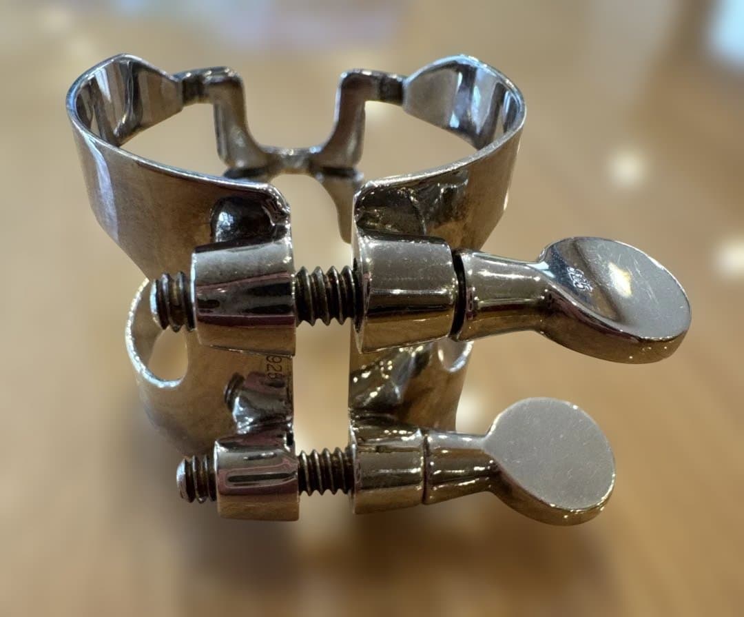 ハリソン　スターリングシルバー　アルトサックス リガチャー