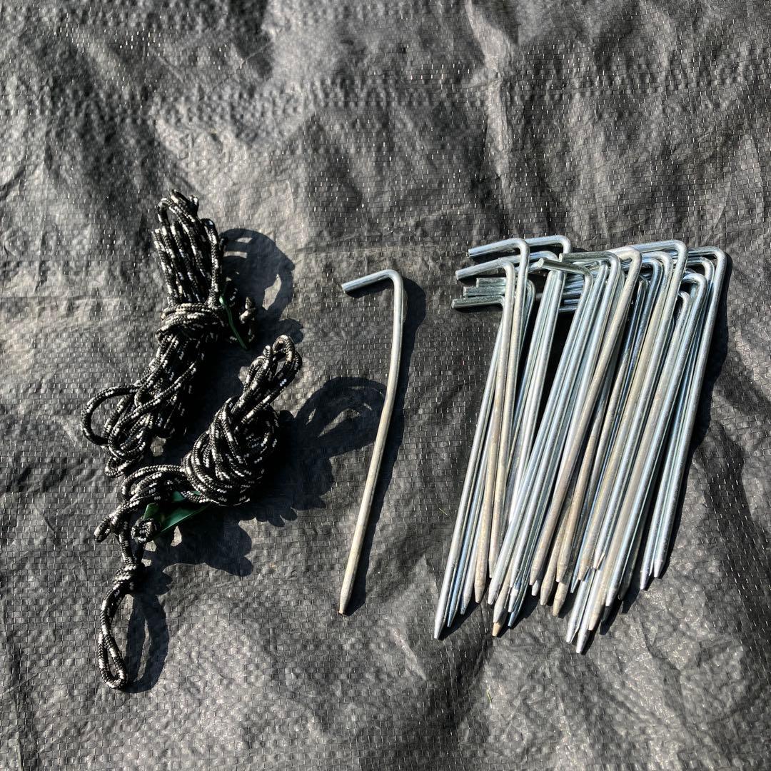 Hilanders アルミフレーム2ルームテント　スタートパッケージ　ブラウン