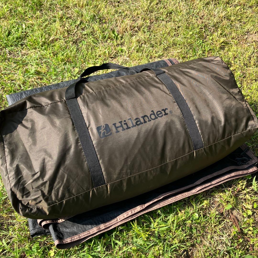 Hilanders アルミフレーム2ルームテント　スタートパッケージ　ブラウン