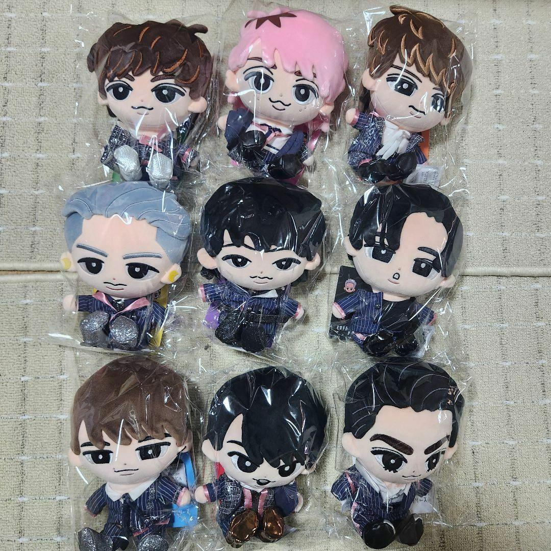 ★新品未使用品★Man すのチルBIGぬいぐるみ9体(全員)セット