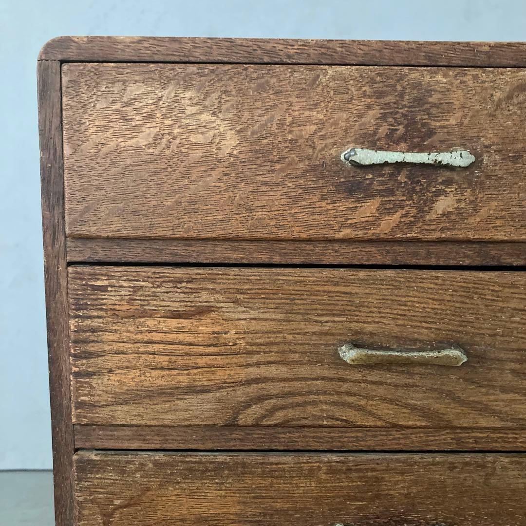 古家具 古道具 木製 小引き出し 小物入れ 収納 ヴィンテージ家具