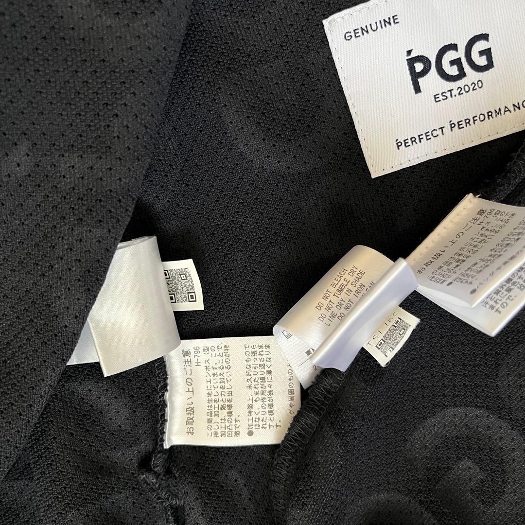 美品★70,400円 PGG パーリーゲイツ 上下2枚セットアップ ネイビー1