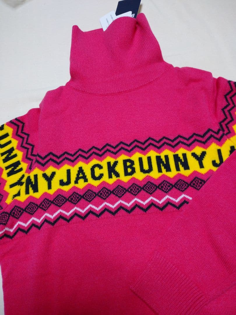 ジャックバニー セーター Sサイズ0 レディース ゴルフウェア ハイネック