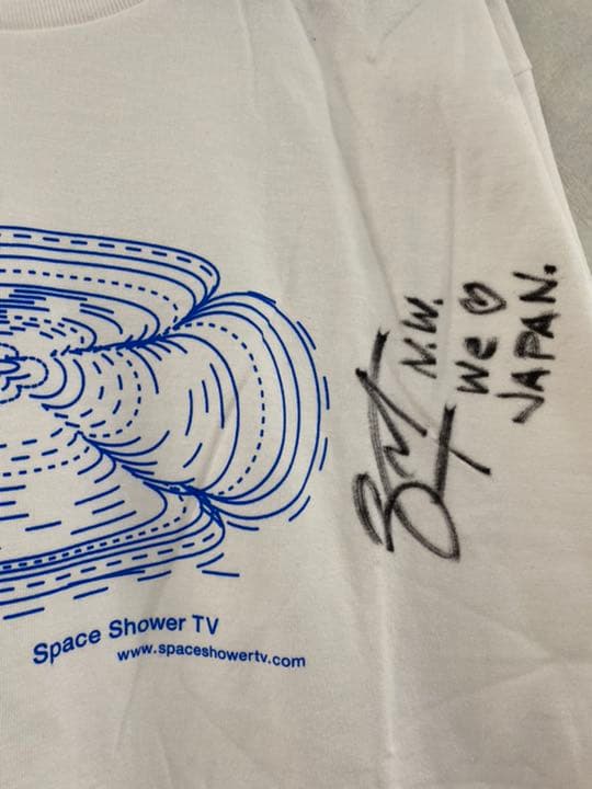 SPACE SHOWER TV ロンT NO WARNING 直筆サイン入り