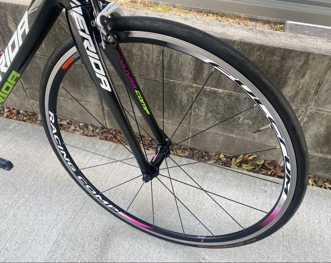 美品メリダ　スクルトゥーラCF905 カーボン　アルテグラ　フルクラム　ロード