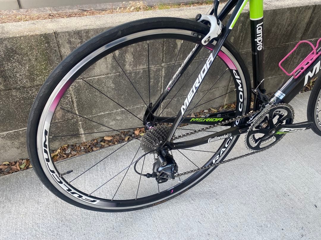美品メリダ　スクルトゥーラCF905 カーボン　アルテグラ　フルクラム　ロード
