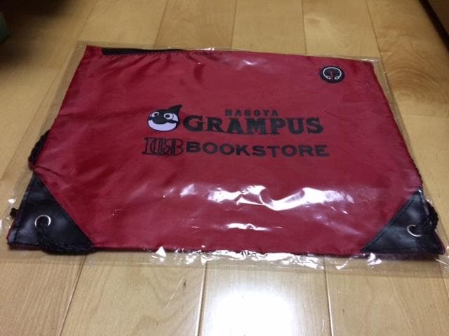 名古屋グランパス 108 BOOK STOREドローストリング バックパック
