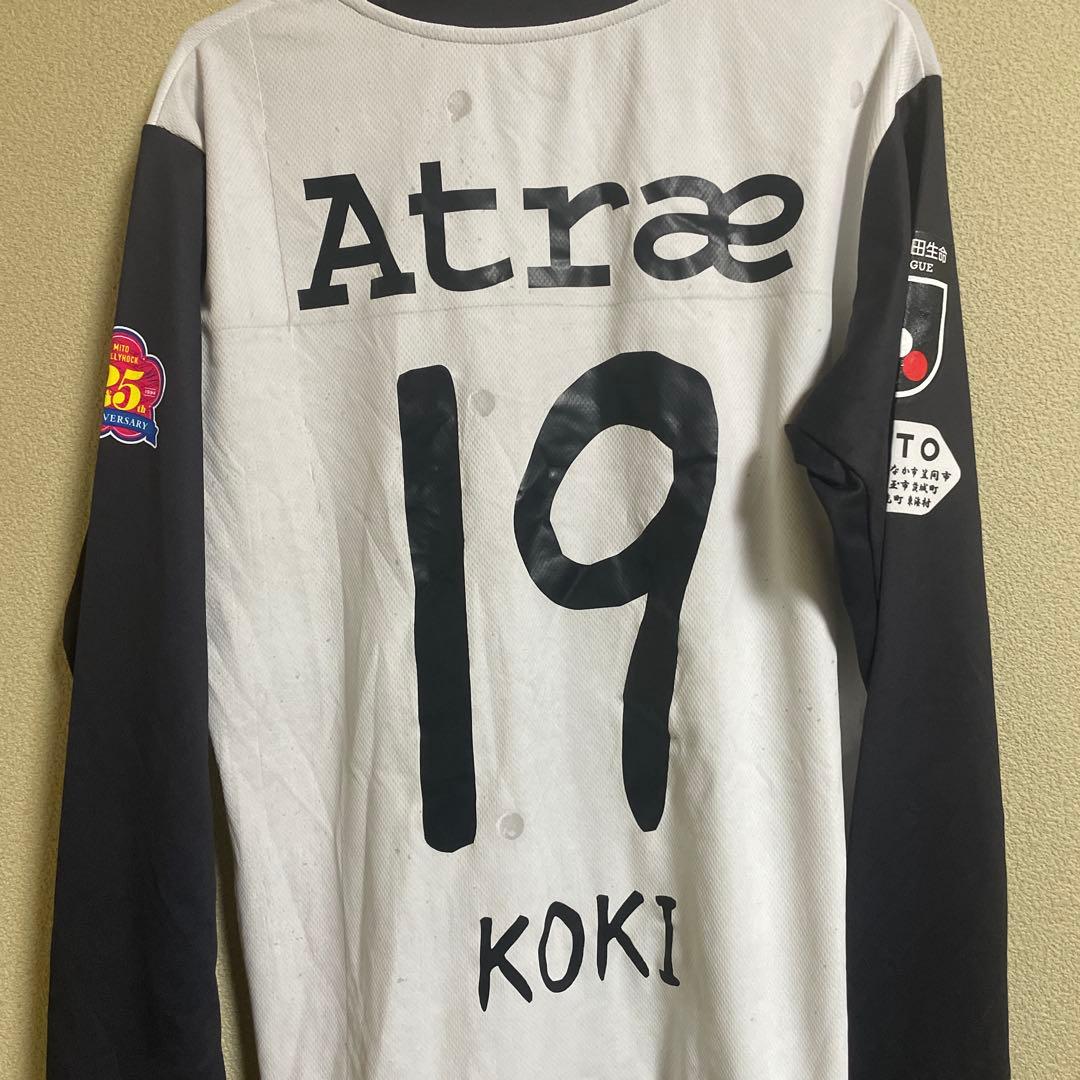 水戸ホーリーホック2019年公式オーセンティックユニフォーム【実使用】