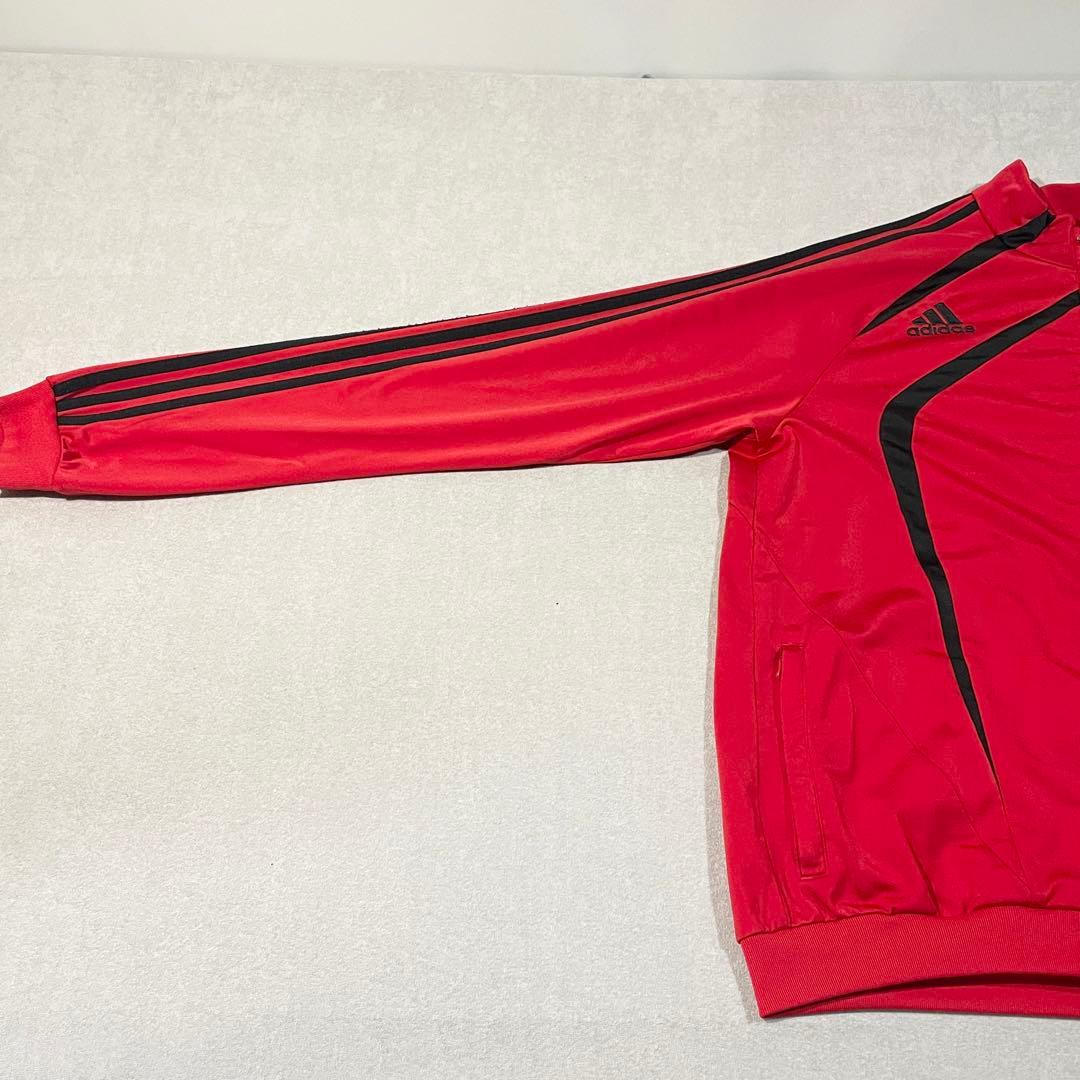 【希少・ビッグサイズ】adidas ACミラン トラックジャケットbwin 赤黒