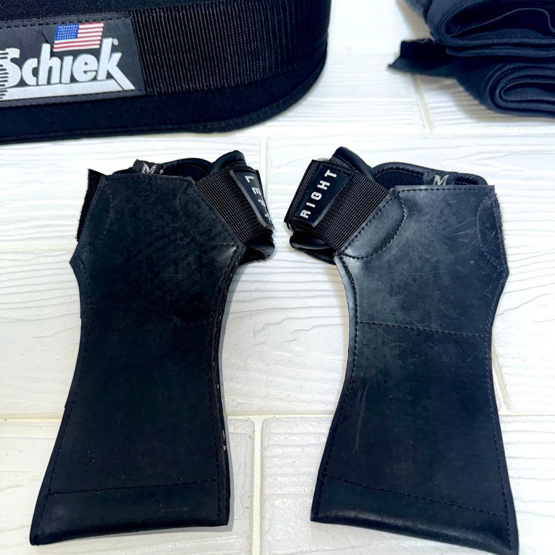 Schiek シーク 3点セット ベルト グローブ パワーグリップ