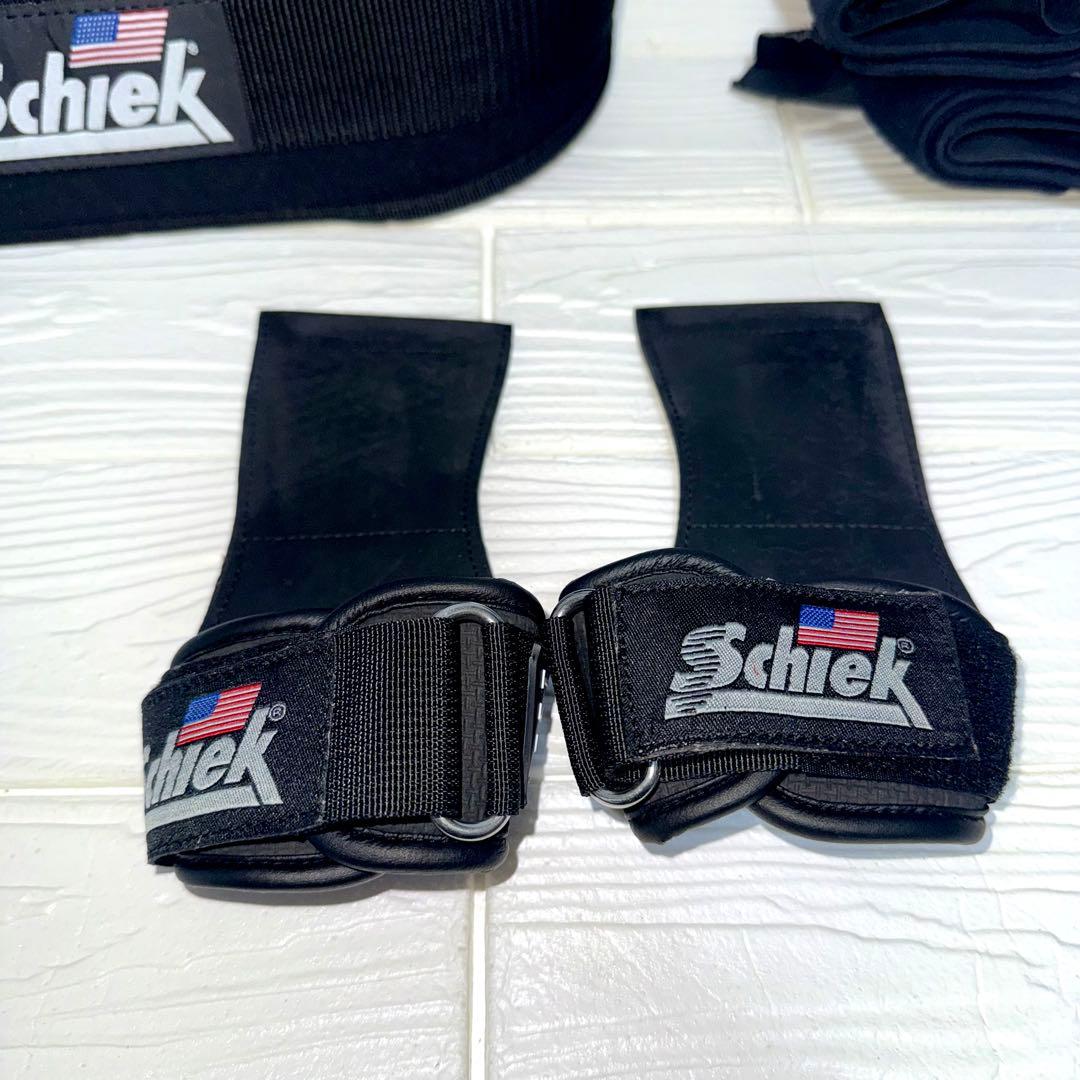 Schiek シーク 3点セット ベルト グローブ パワーグリップ
