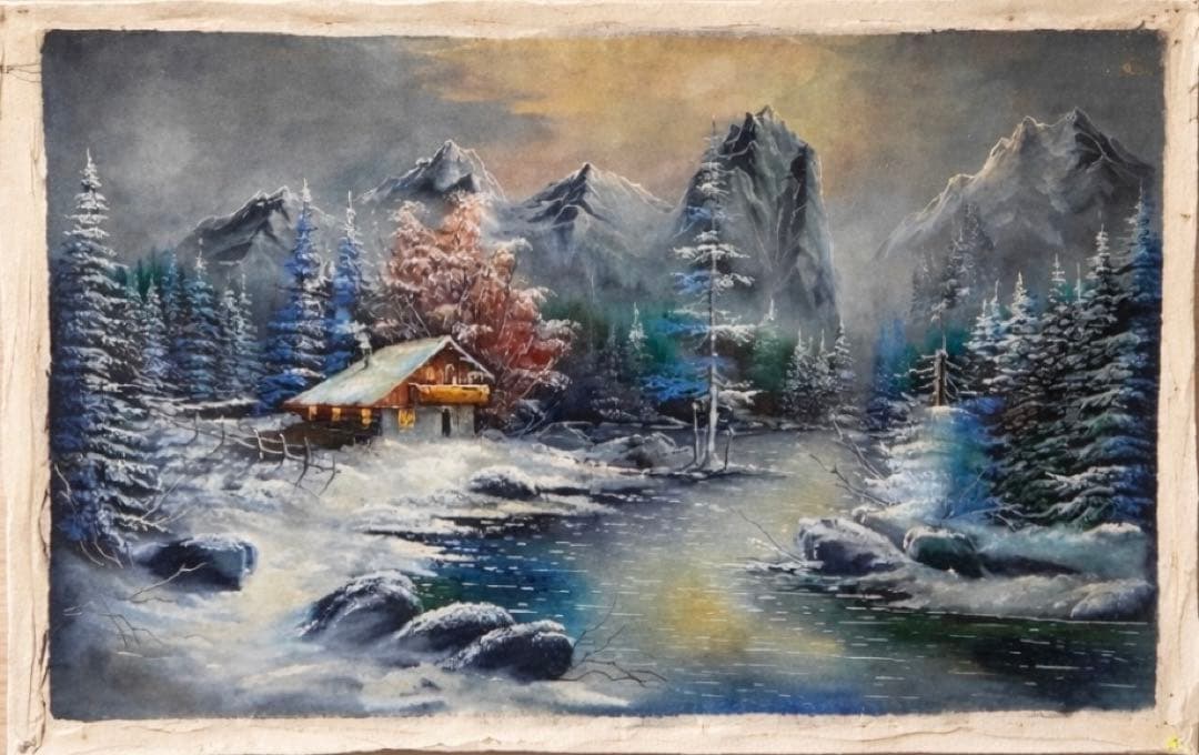 【雰囲気抜群】美しい風景画2点セット｜一点物・インテリア映え｜