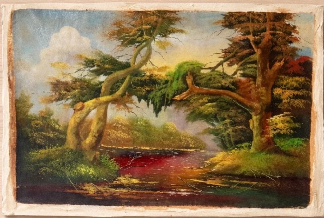 【雰囲気抜群】美しい風景画2点セット｜一点物・インテリア映え｜