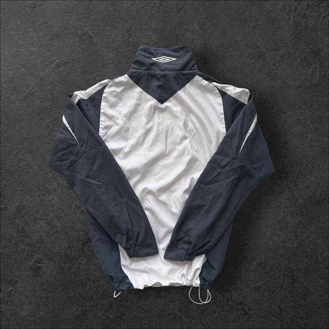 00s 短丈　オリンピックリヨン　セットアップ　アンセムジャケット　アンブロ　M