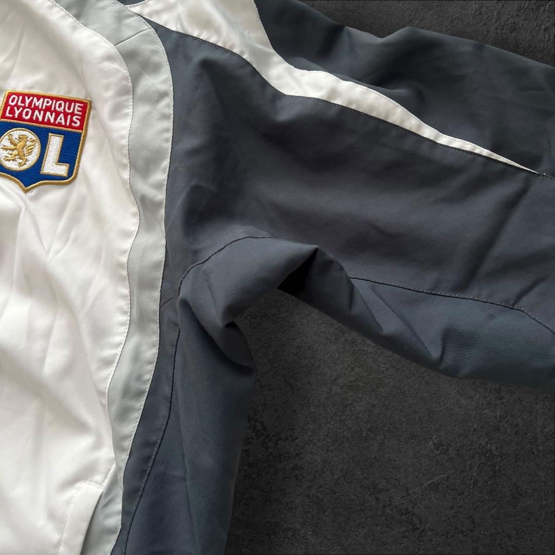 00s 短丈　オリンピックリヨン　セットアップ　アンセムジャケット　アンブロ　M