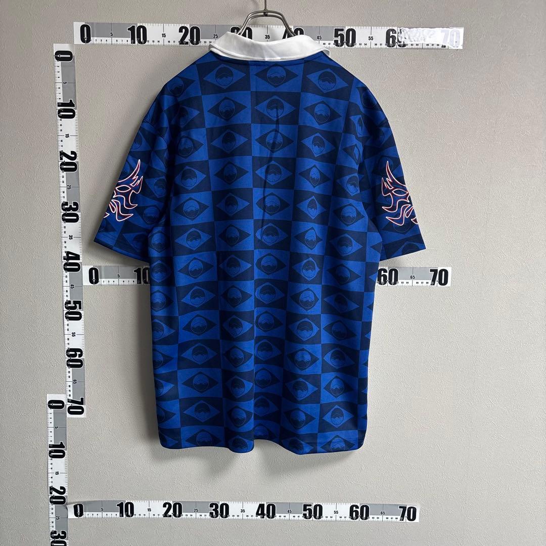 団結 炎 ファイアーadidas アディダス ユニフォーム ゲームシャツ XO