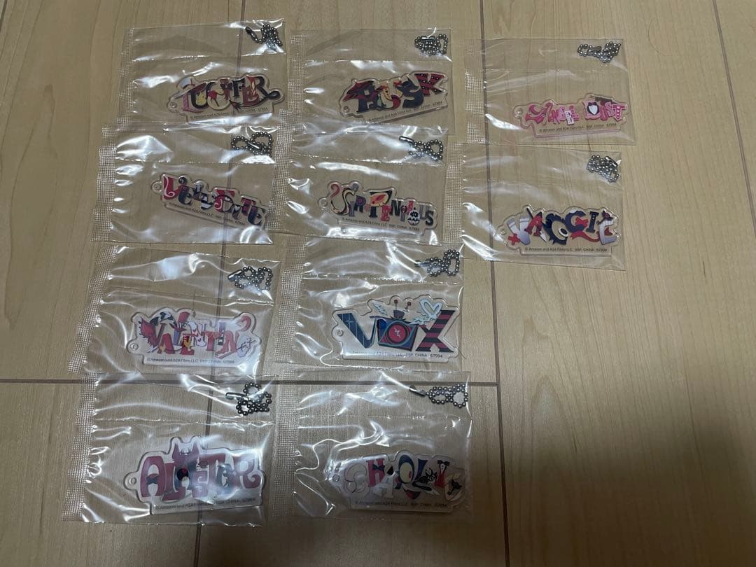 ハズビンホテル　一番くじ　H賞 アクリルチャーム　全10種コンプリート