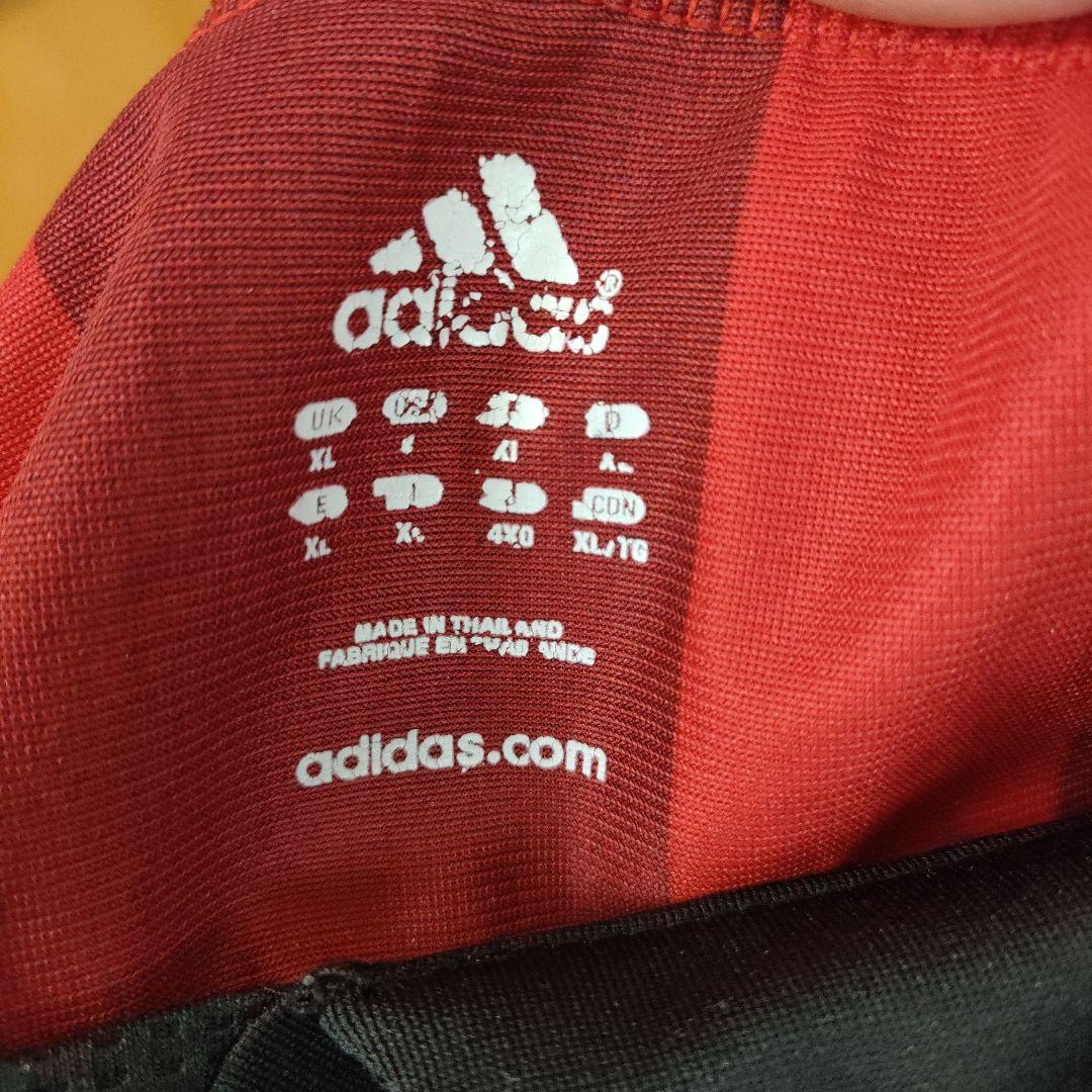 サッカー　ユニフォーム　adidas ACミラン 長袖　オーバーサイズ