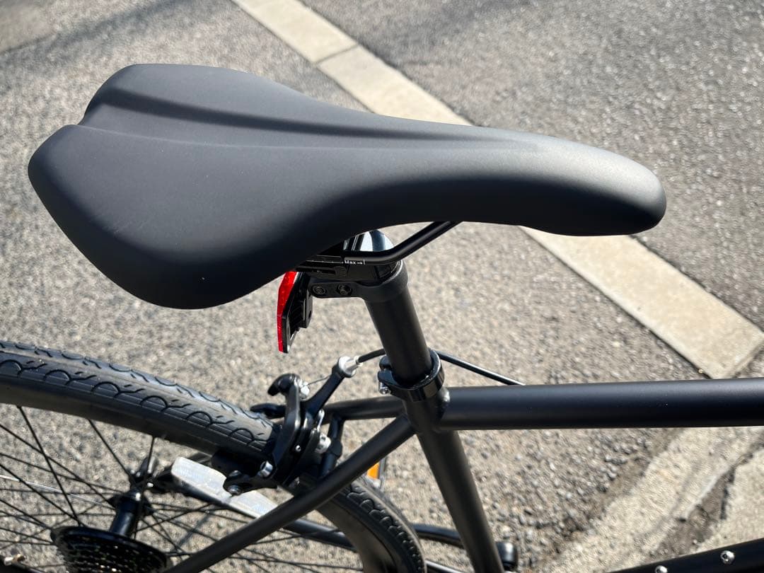 【新車】　クロスバイク　backpacker.snake ブラック防犯登録付き