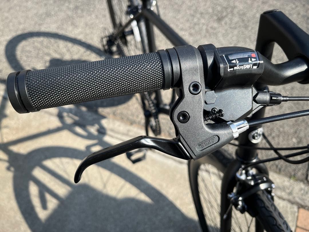 【新車】　クロスバイク　backpacker.snake ブラック防犯登録付き