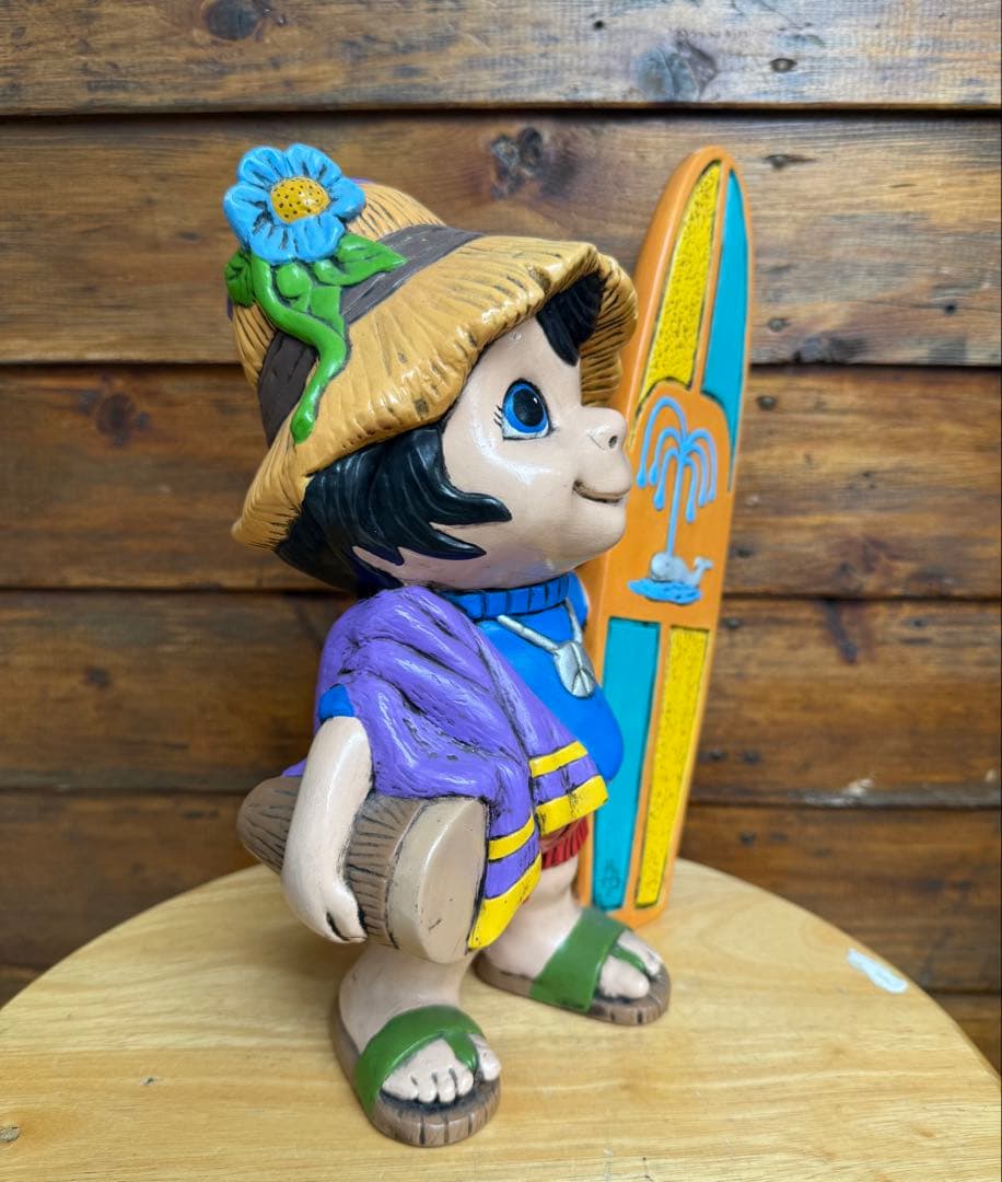 工芸品 VINTAGE 70's Surfer Boy