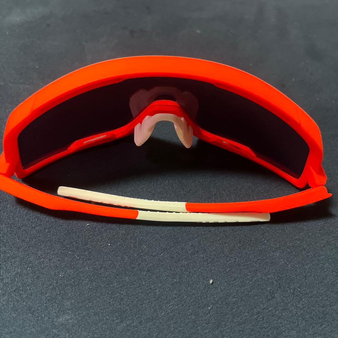 100% レッドミラーレンズ サングラス ケース付き