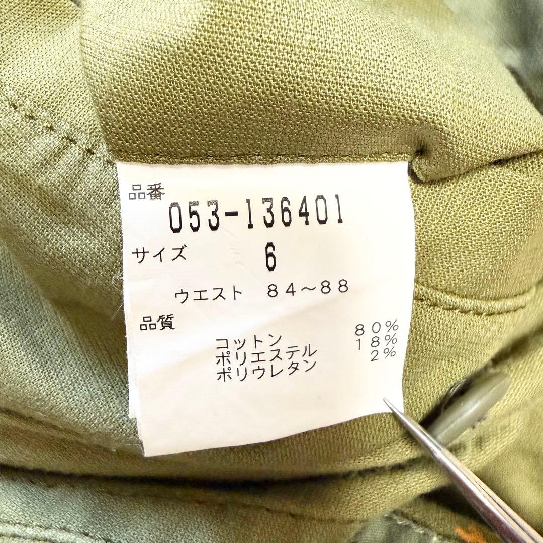 パーリーゲイツ ゴルフ カーゴパンツ ハーフパンツ オリーブ 2way 6