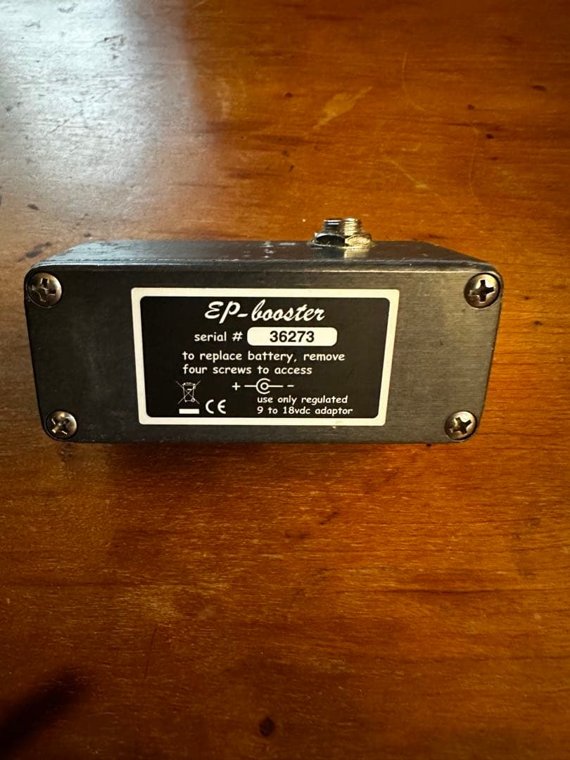 Xotic EP Booster Voltage Doubler 付き