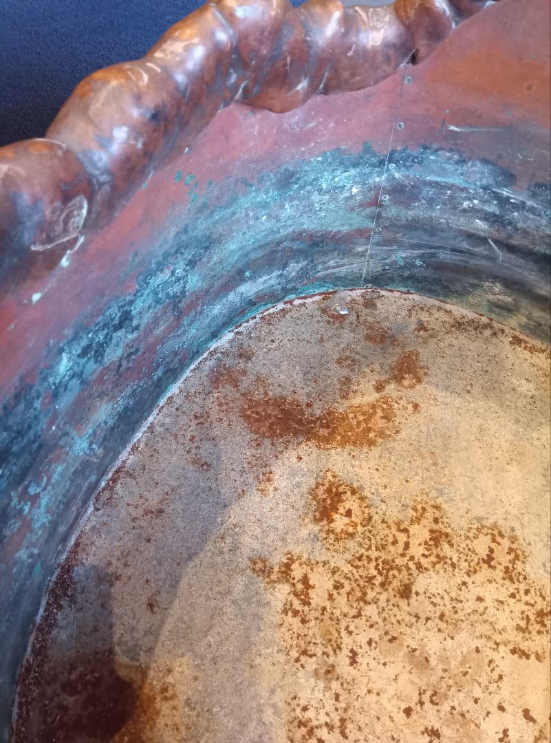 火鉢　天然木　彫刻　レトロ　ヴィンテージ　切株　工芸　古民家　骨董