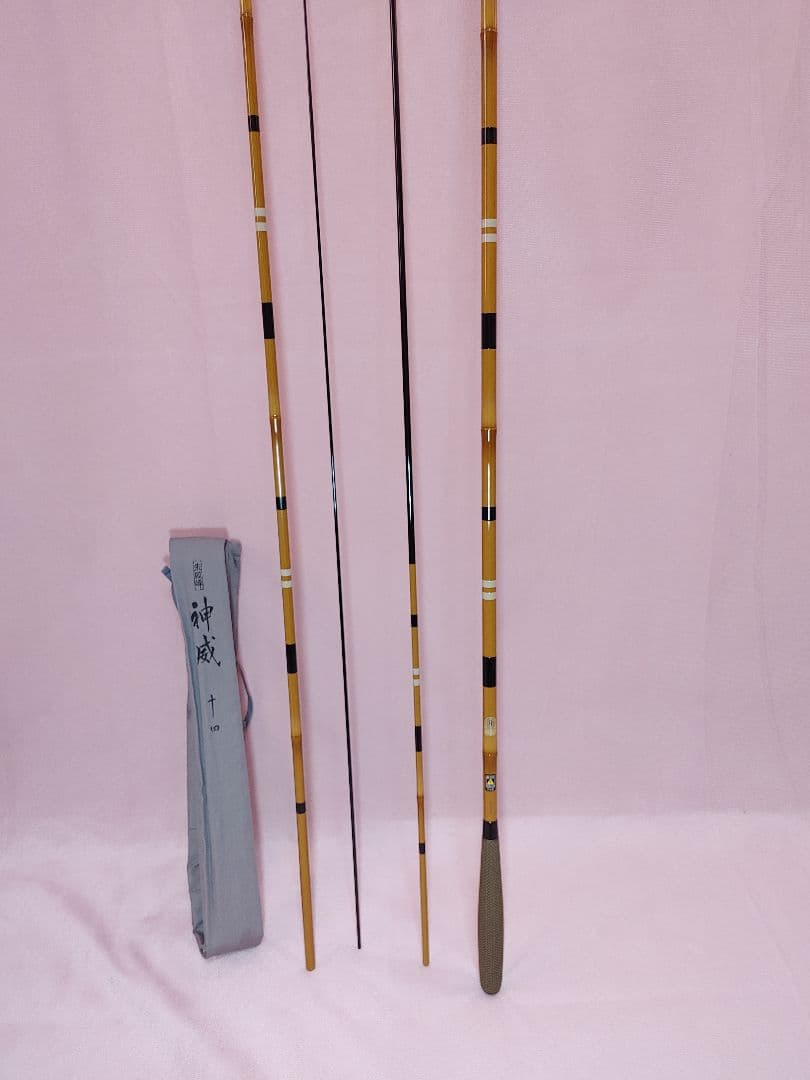 モ*ジ様 神威 14尺 ヘラブナ竿 専用ケース付き