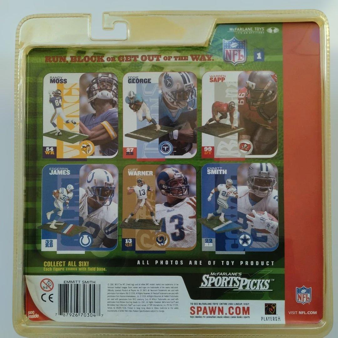 (未開封品/バリアント)マクファーレンNFL エミット・スミス フィギュア