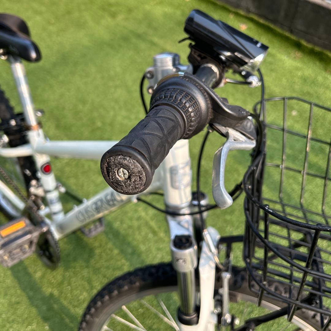 LOUIS GARNEAU j24 ホワイト 自転車 バスケット付き