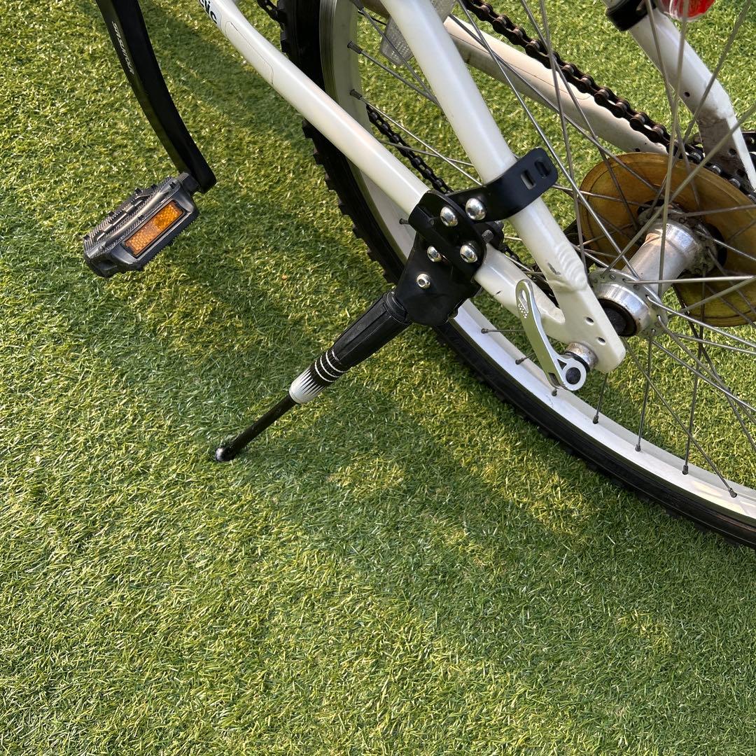 LOUIS GARNEAU j24 ホワイト 自転車 バスケット付き