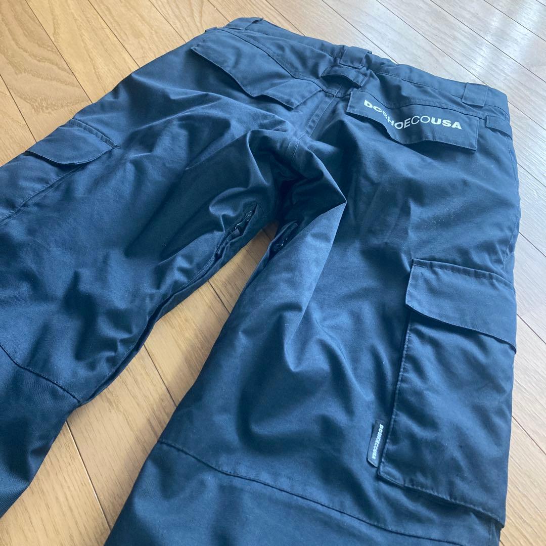 DC SHOE CO USA スノーボードウェア 子ども用 黒/黄緑