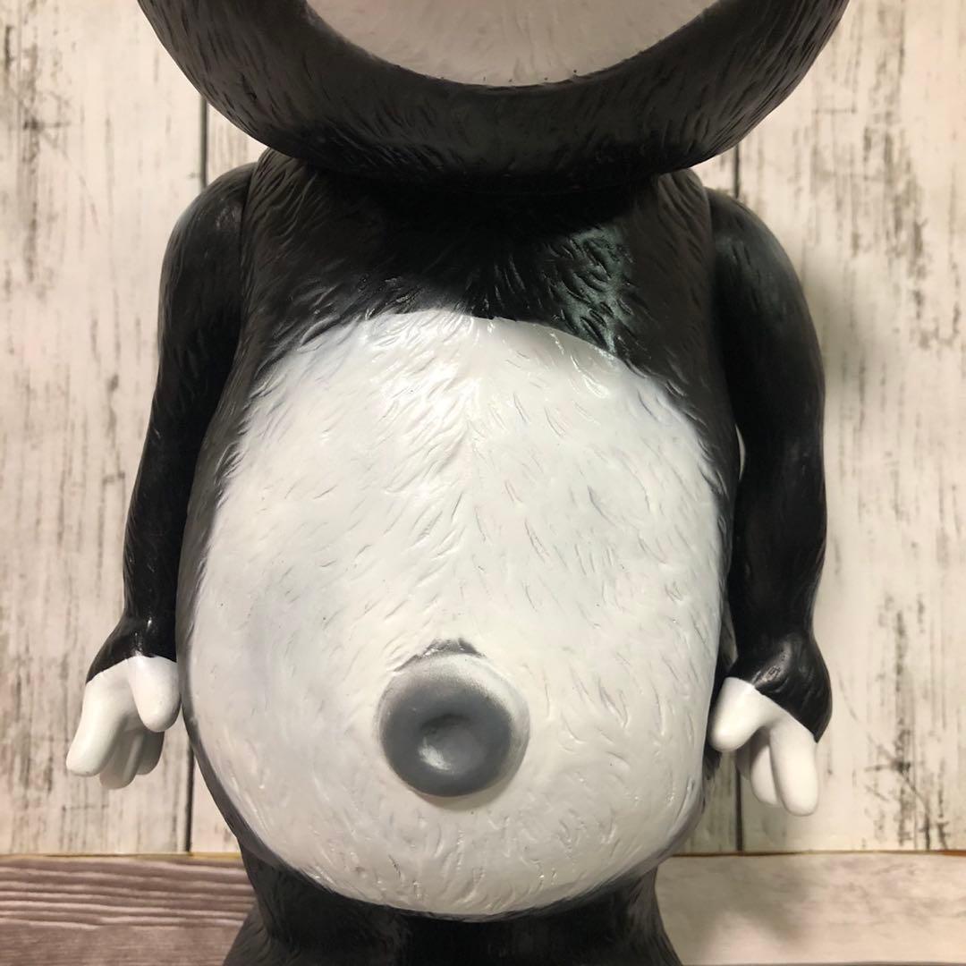 イヌクマ ジャイアントブースカ 怪獣ブースカ　黒色 ソフビ