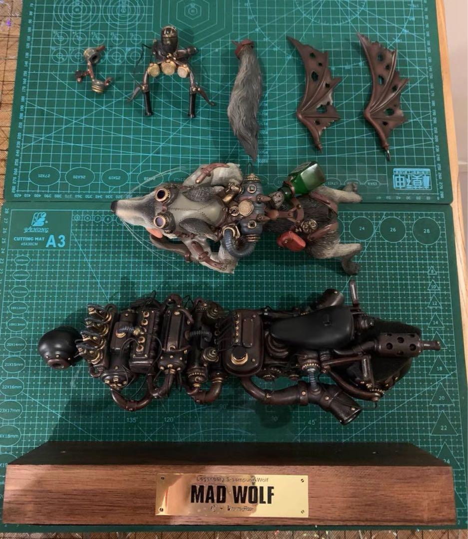 デザイナーズトイ 鎌田光司 狼の機関車 通常版 トレトイフィギュア