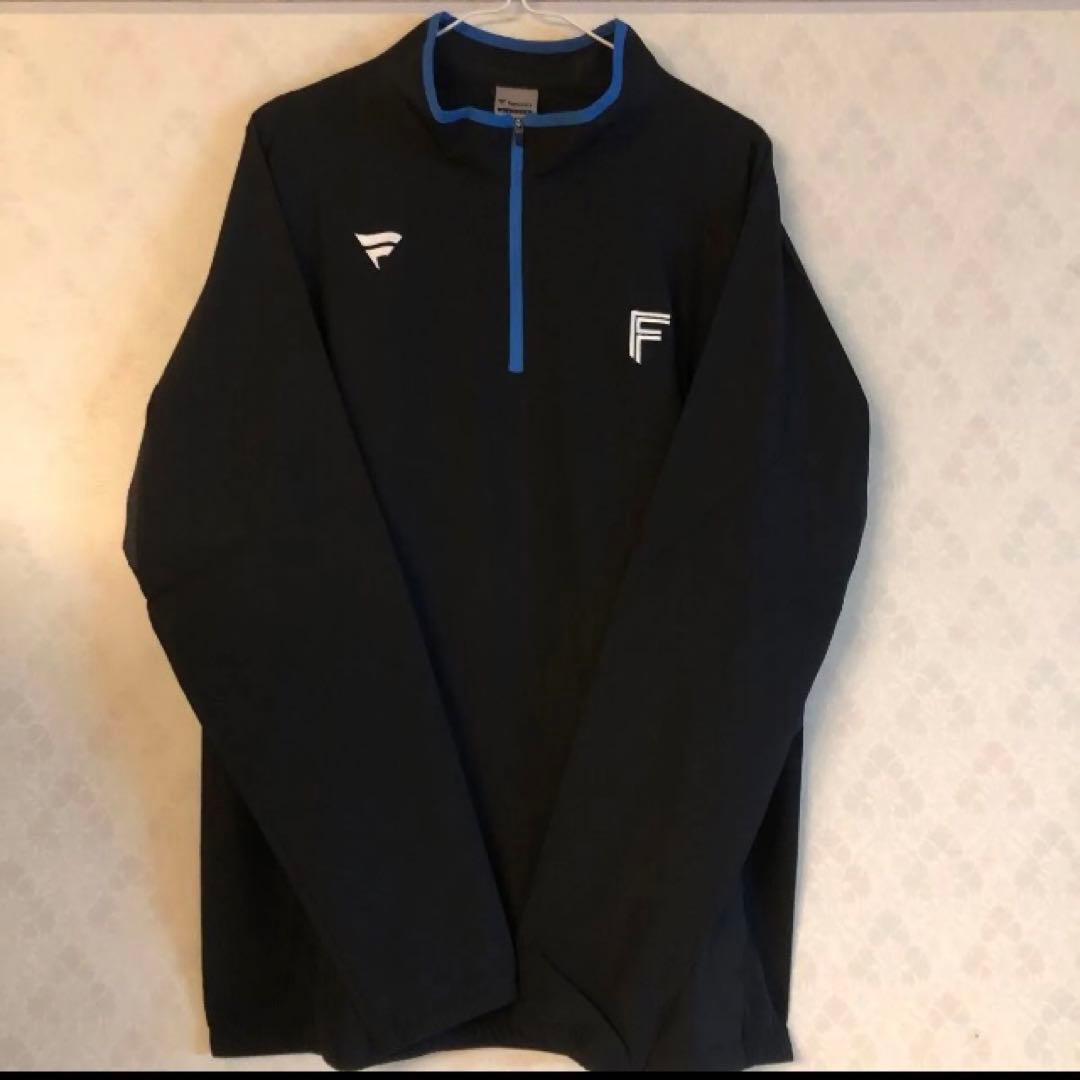 【新品】北海道日本ハムファイターズ選手ジップ ブラック　黒XL お値下げ不可！！