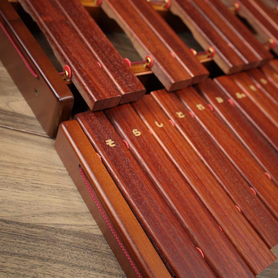 未使用品　河合楽器　KAWAI シロフォン 木琴 カリン 30音