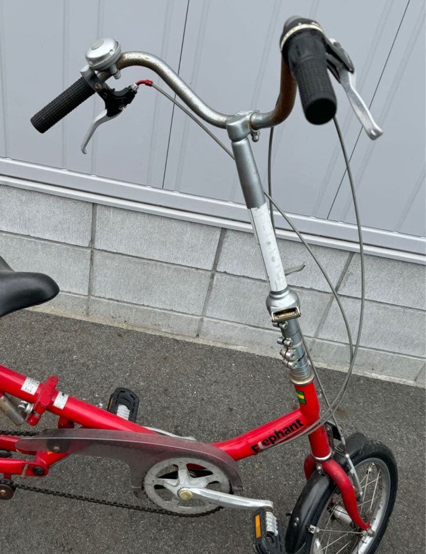 希少 elephant エレファント 折り畳みリカンベント自転車 6段サス付です