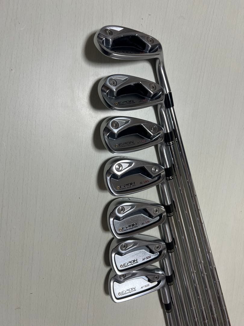 エポンAF506アイアンセット　5〜Pw Aw7本セット