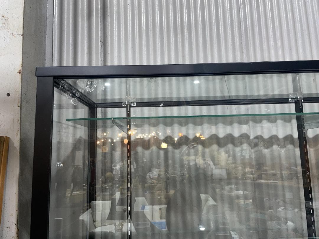 【引き取り限定②】ガラス棚 / ショーケース｜店舗ディスプレイ　店舗什器ケビント