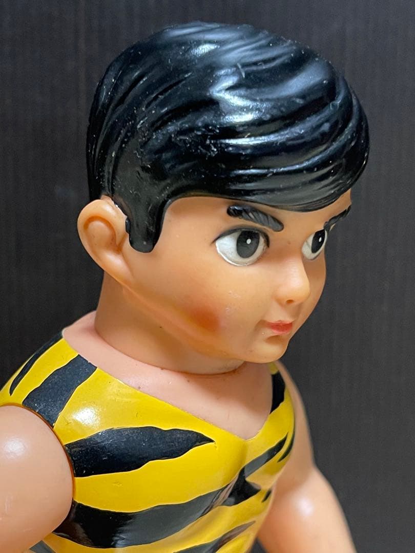 中嶋製作所　タイガーマスク　ソフビ　ビックタイガーリペイント品　面取れフィギュア