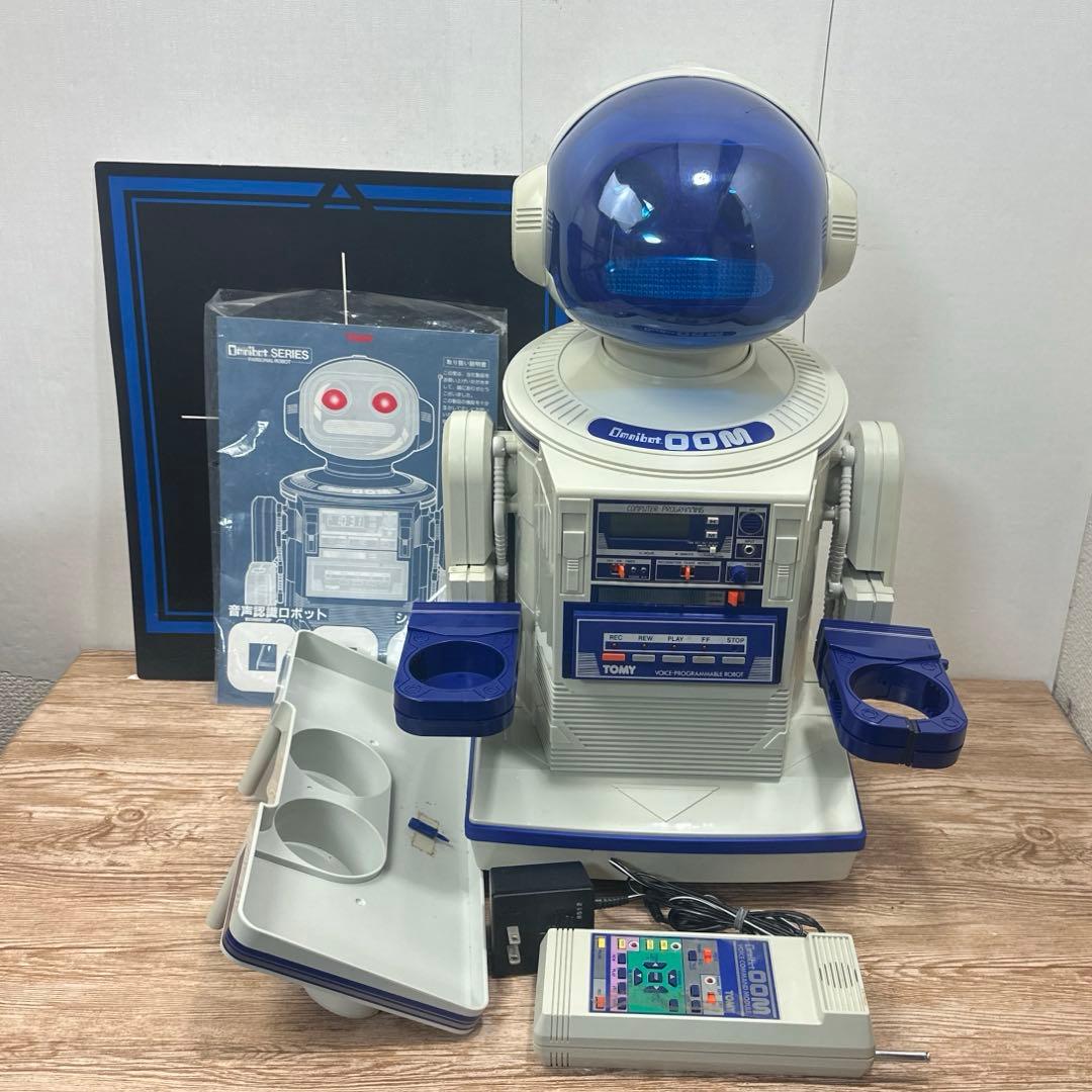 初代 TOMYオムニボット 当時モノ スペースエイジ【ジャンク】 元箱付き